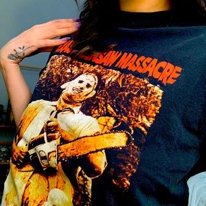 Texas Chainsaw T-shirt/crop top